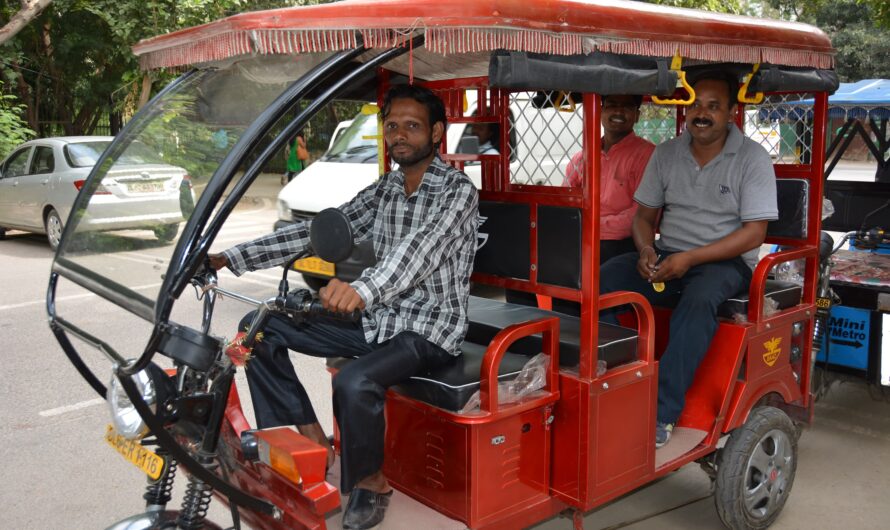 The E-Rickshaw Market Is Expected To Driven By Growth Of Last Mile Connectivity Solutions