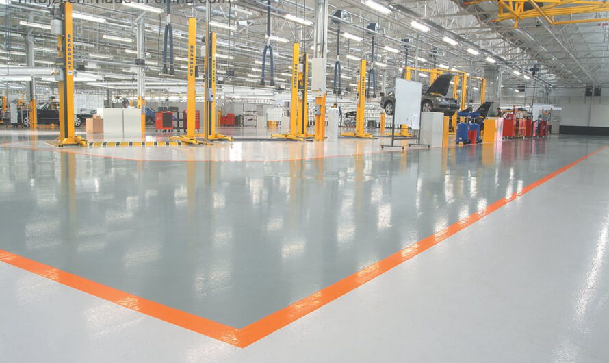 Industrial Flooring Enhancing Productivity and Safety in Workspaces